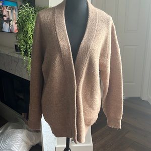 IRO oversized camel cardigan